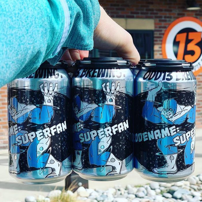 odd13 brewing, superfan, beer