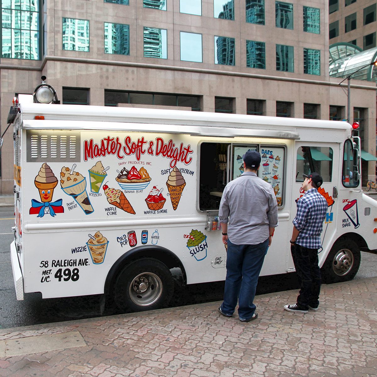 An ice cream truck on May 20, 2011 in Toronto.