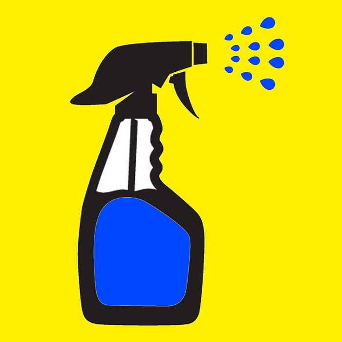 Print of a spray bottle