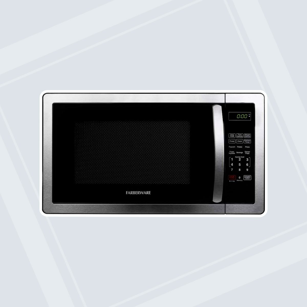 Farberware 1000-Watt Stainless Steel Microwave