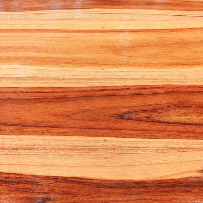 Waxed hard wood floors