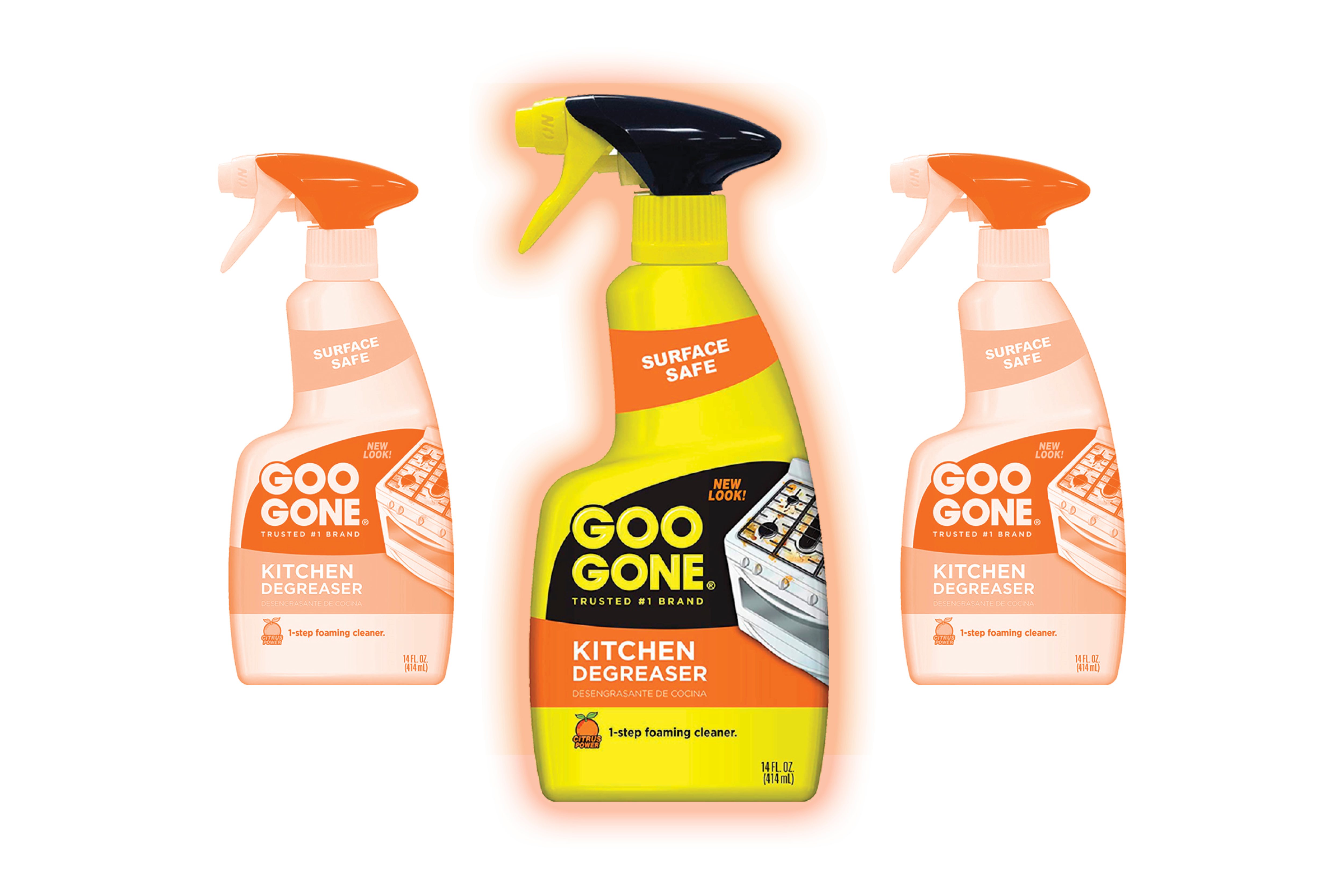 Goo Gone Kitchen Degreaser - Removes Kitchen Grease, Grime and Baked-on Food - 14 Fl. Oz. - 2047