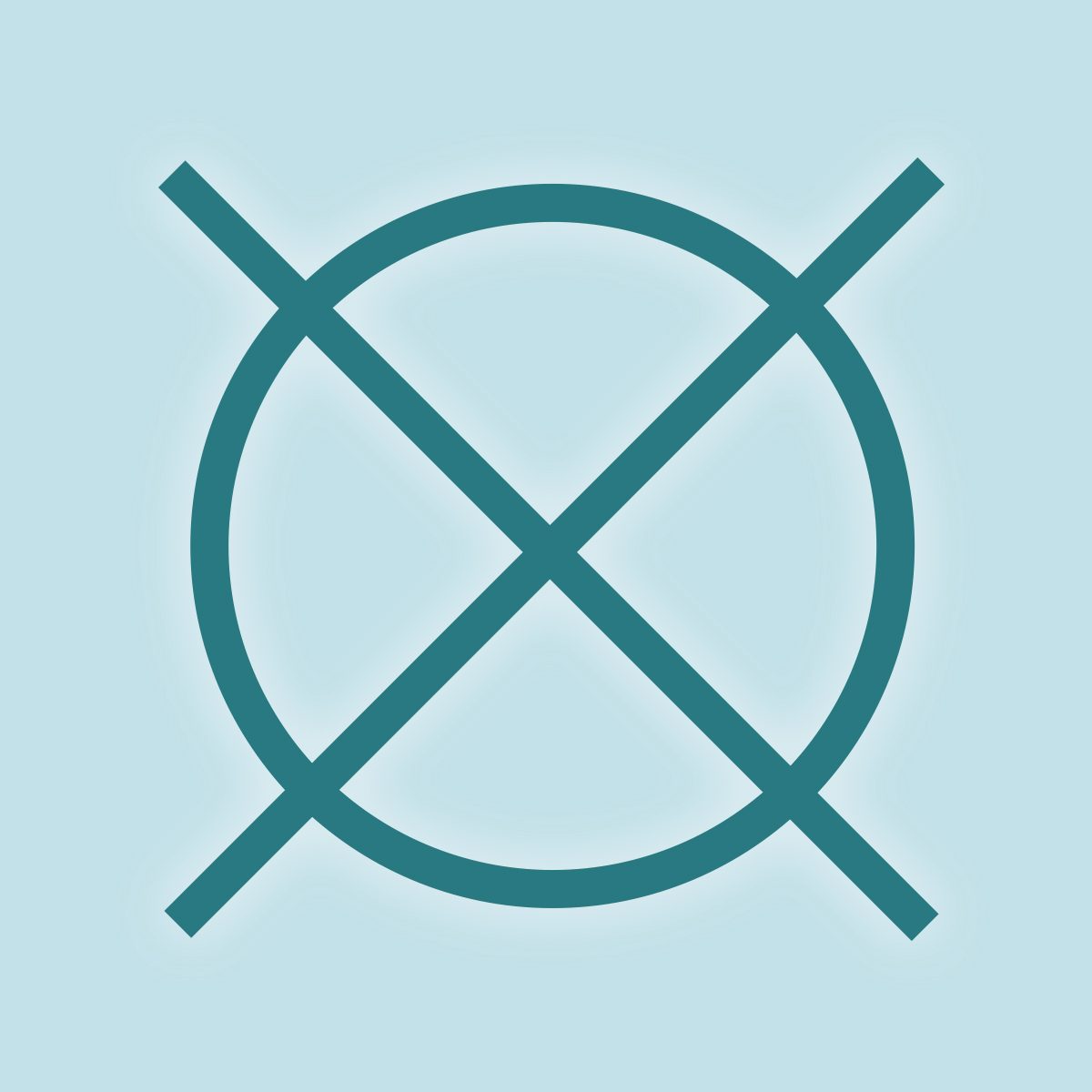 Washing symbol: Do not dry clean