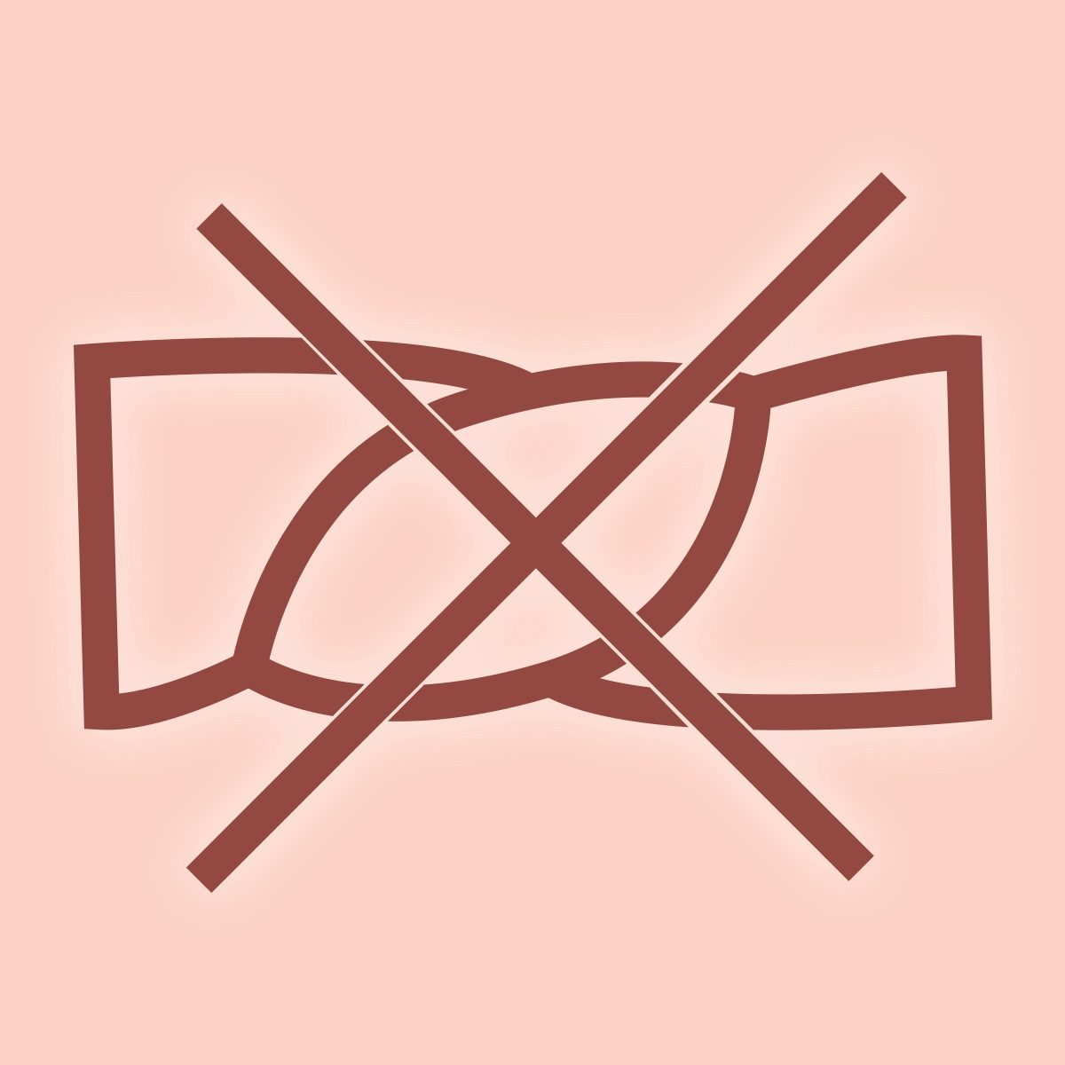 Washing symbol: Do not wring