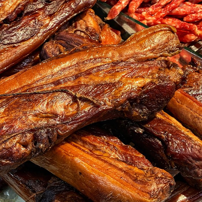 Chinese Bacon Close up