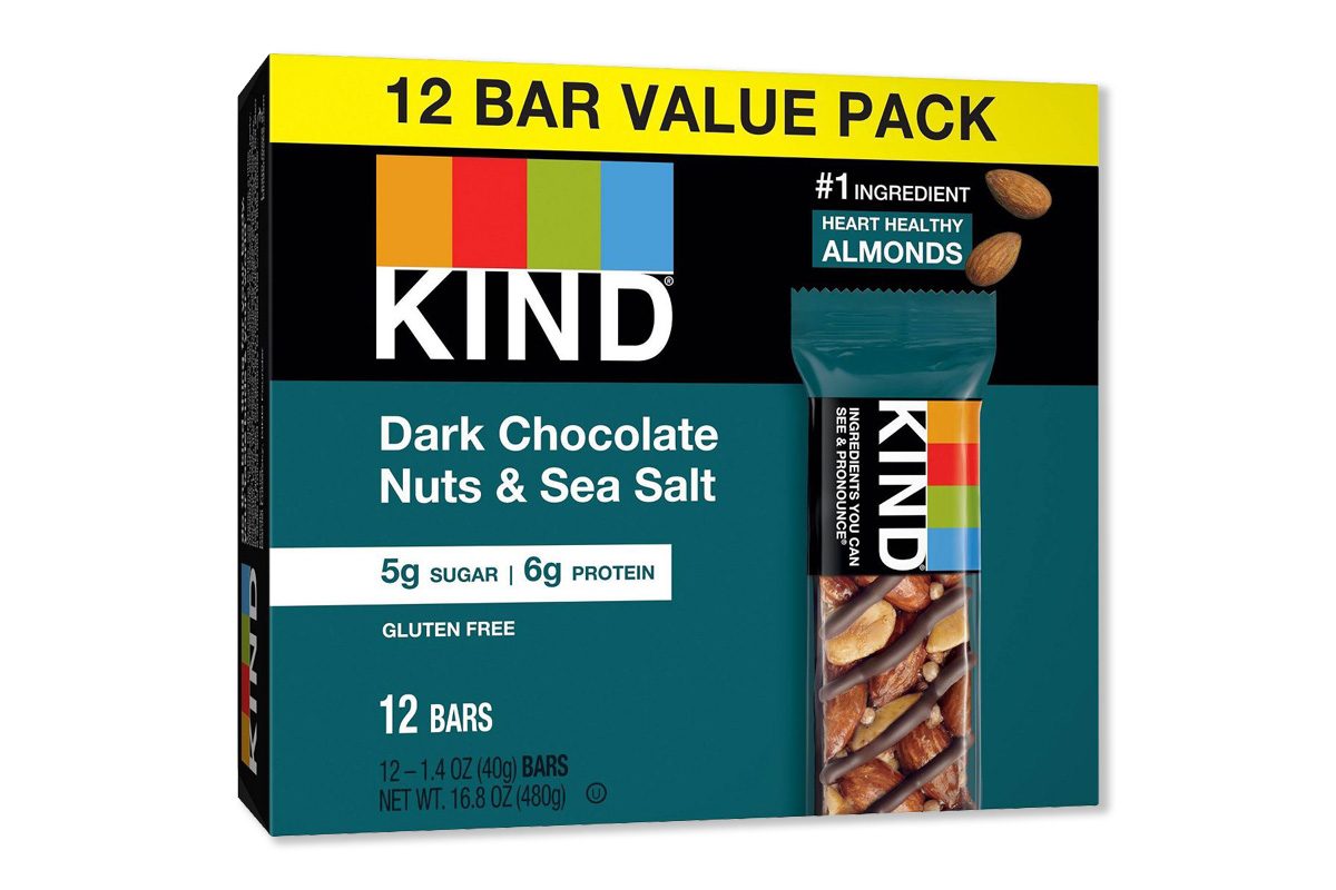 kind dark chocolate bar protein bar