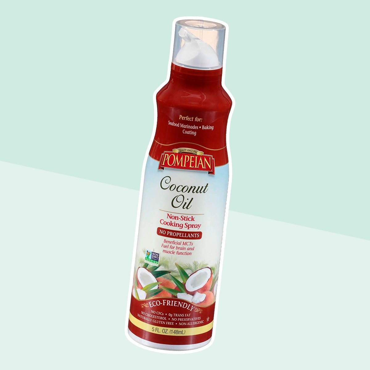 Pompeian Coconut Oil Cooking Spray - 5 Ounce