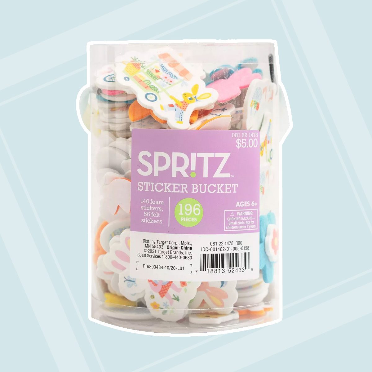 Easter Stickers easter basket stuffers