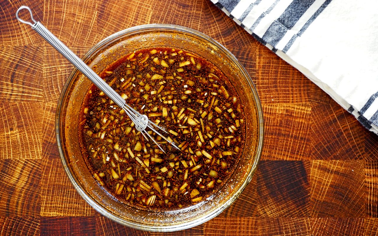 grilled pork tenderloin teriyaki marinade mixed together