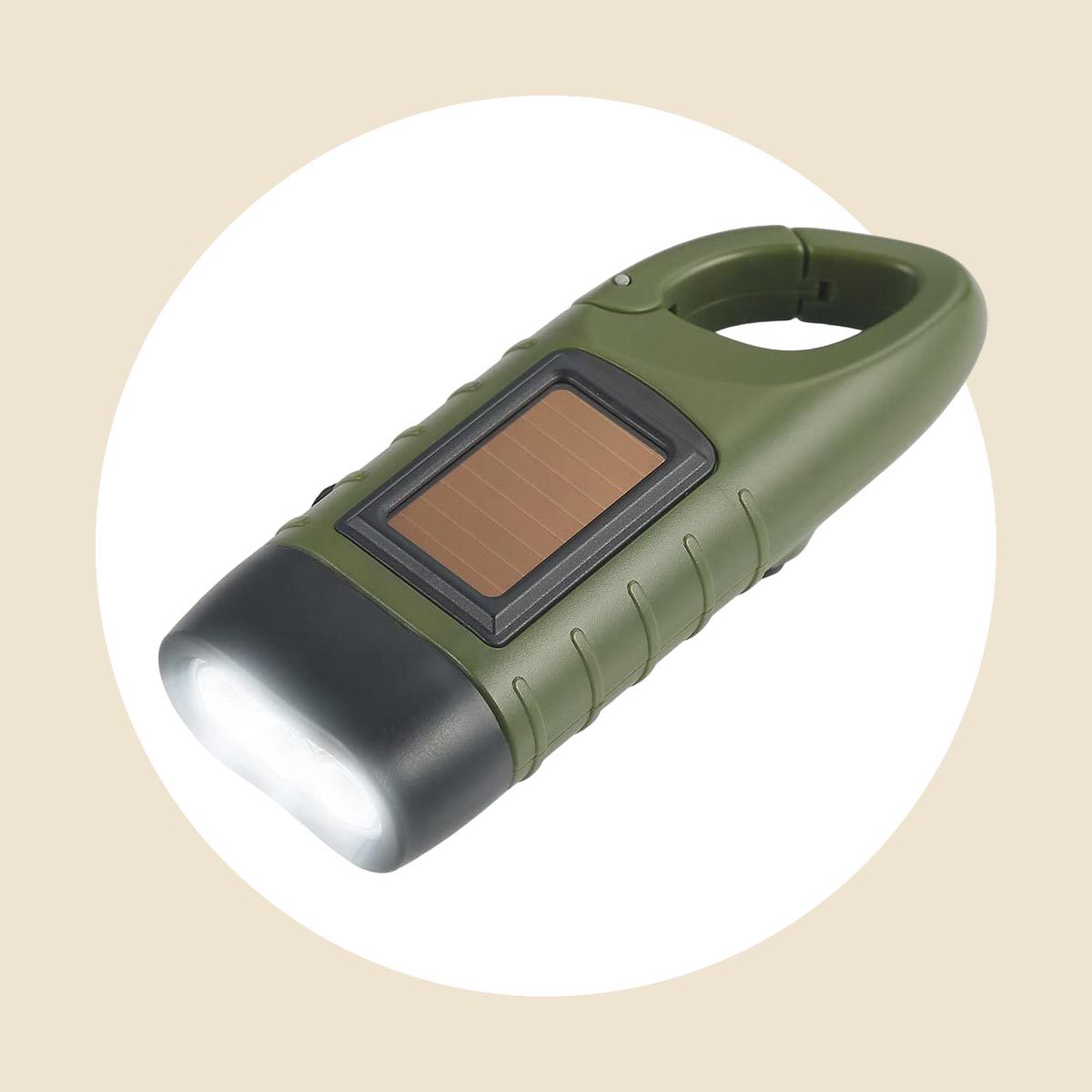 Rechargeable Crank Flashlight