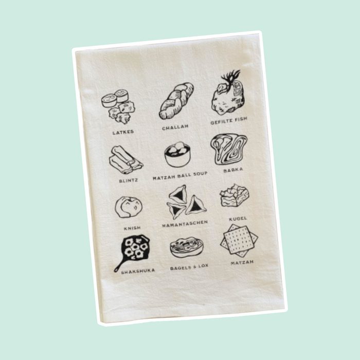 JEWISH FOODS KITCHEN TOWEL