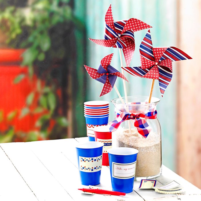 patriotic pinwheels