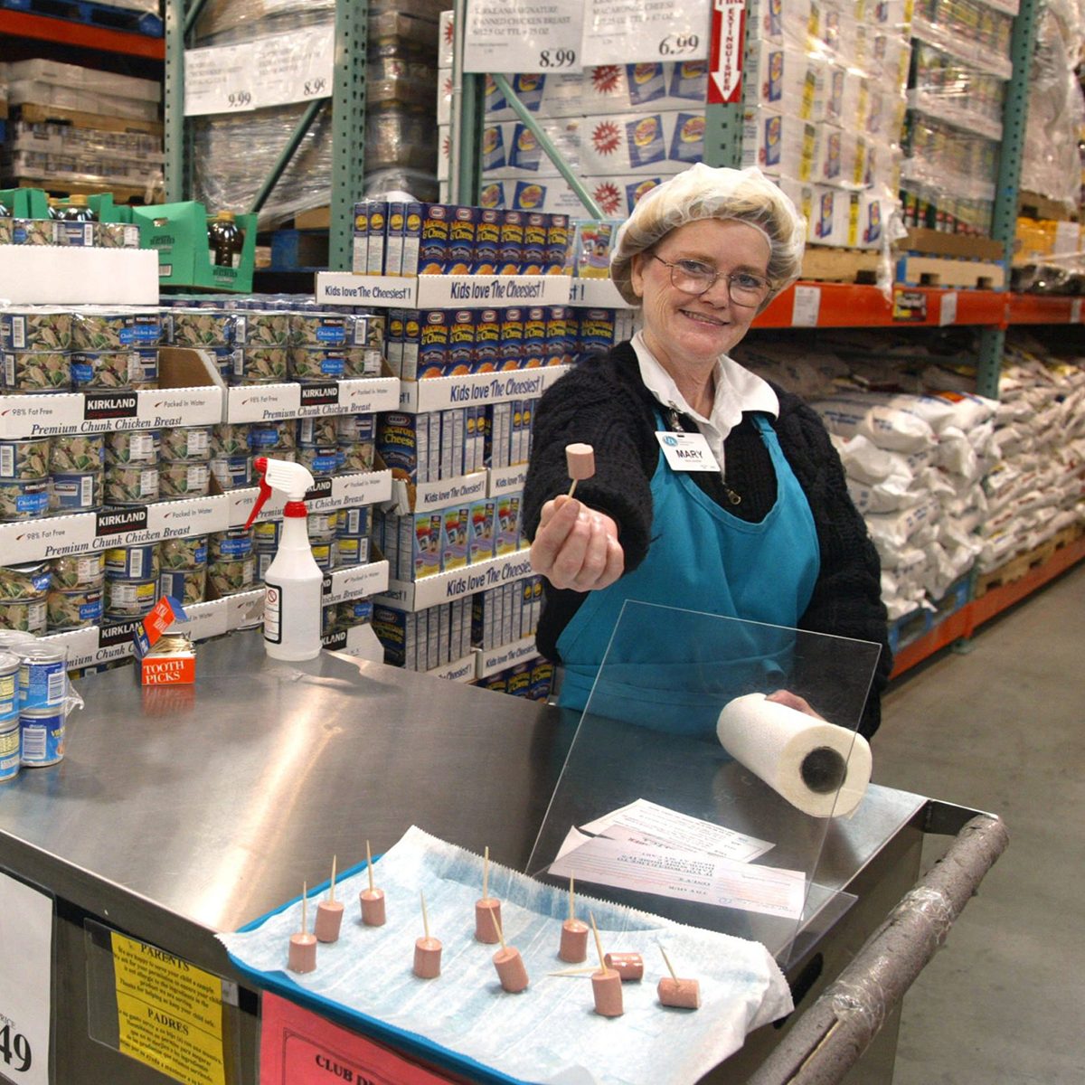 Free samples at Costco