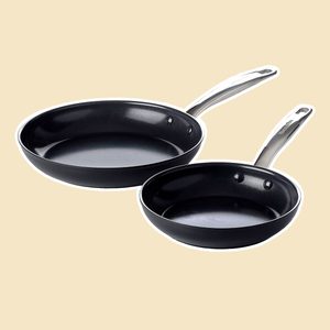 GreenPan Prime Midnight Healthy Ceramic Nonstick, Frypan Set, 8