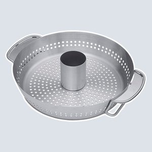 Weber 8838 Gourmet Barbeque System Poultry Roaster Insert