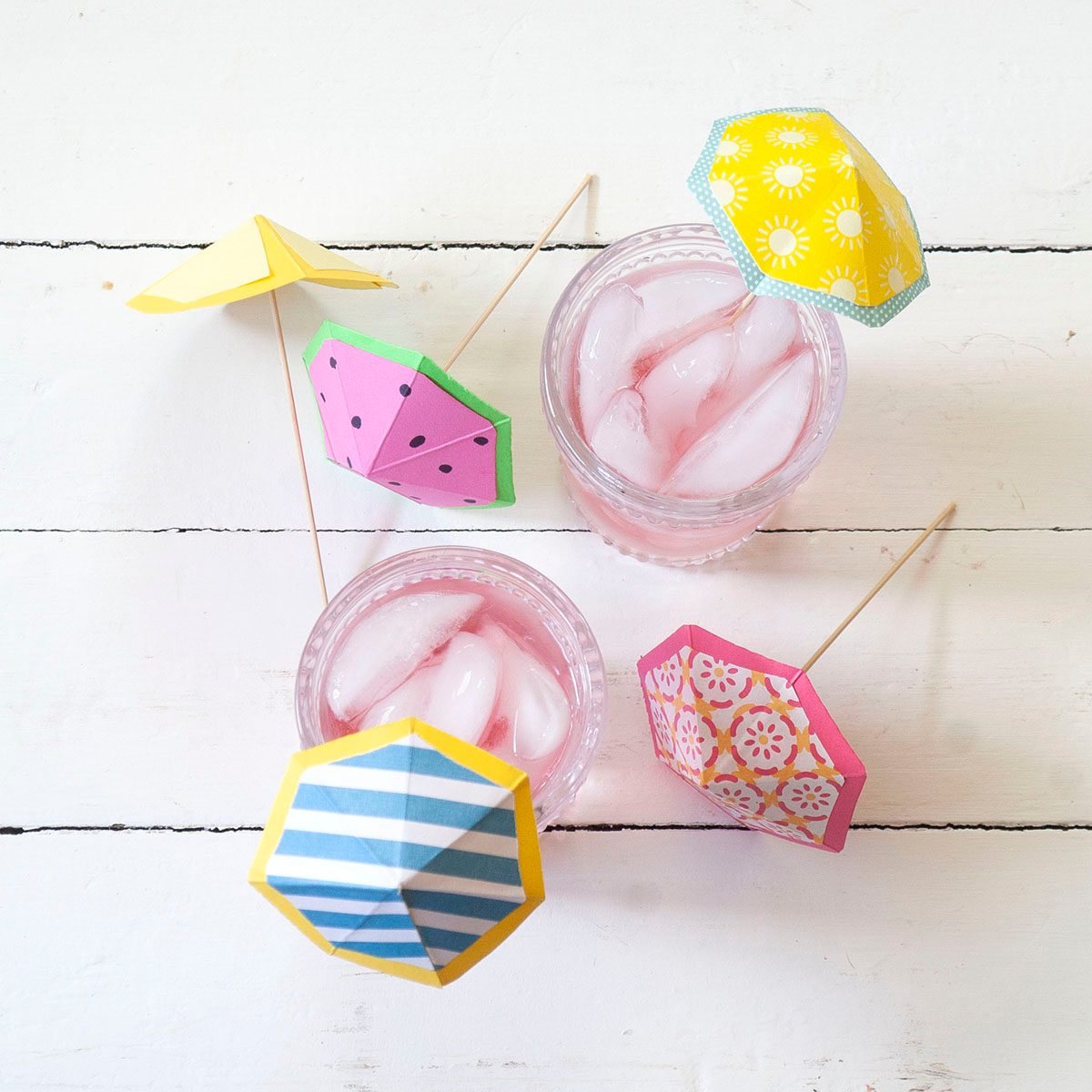 Tropical Drink Umbrellas