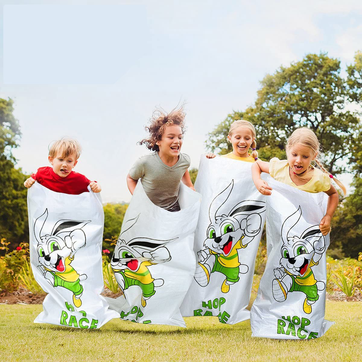  6 Pack Potato Sack Race Bags