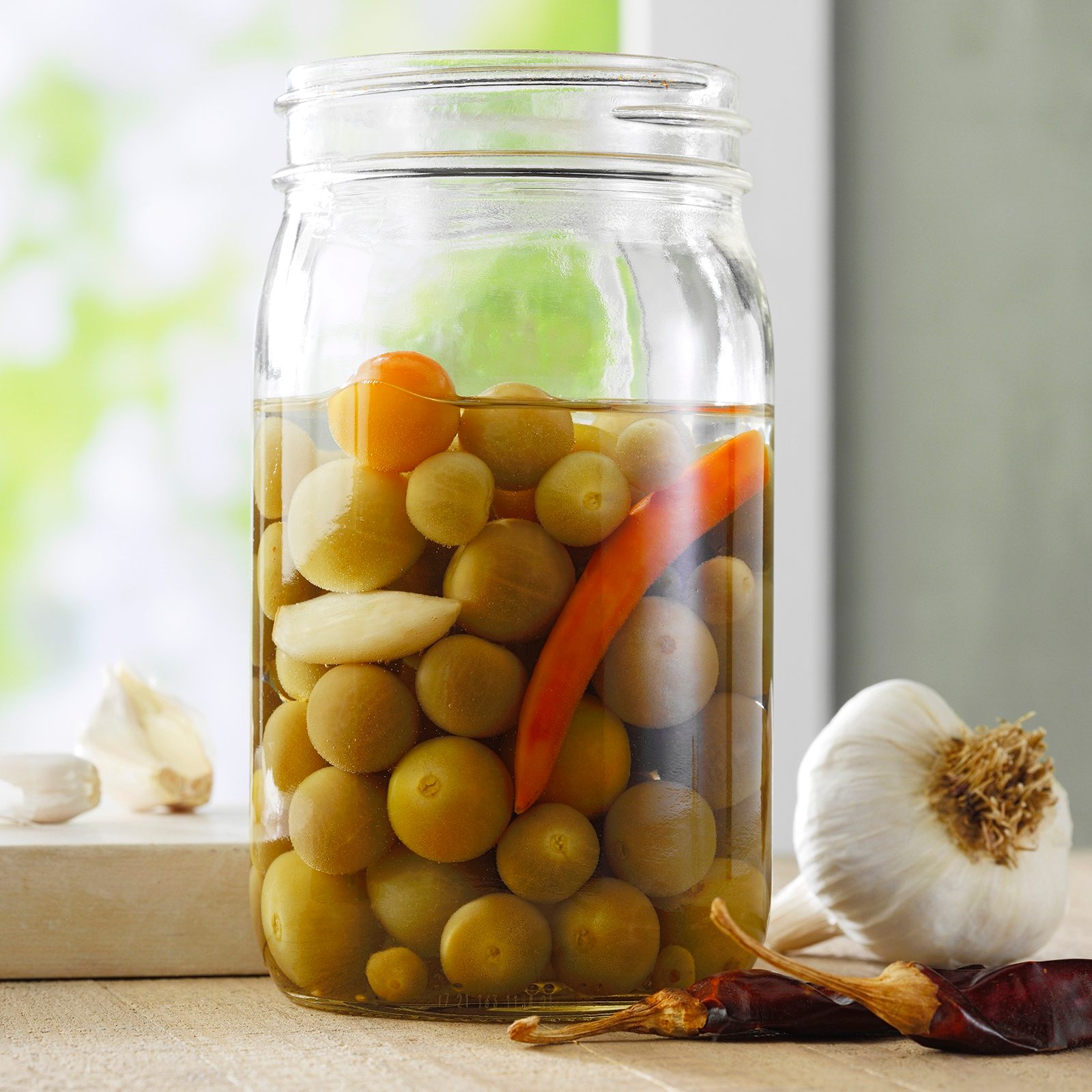 Pickled Green Tomatoes