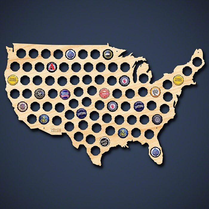 Beer Cap Map