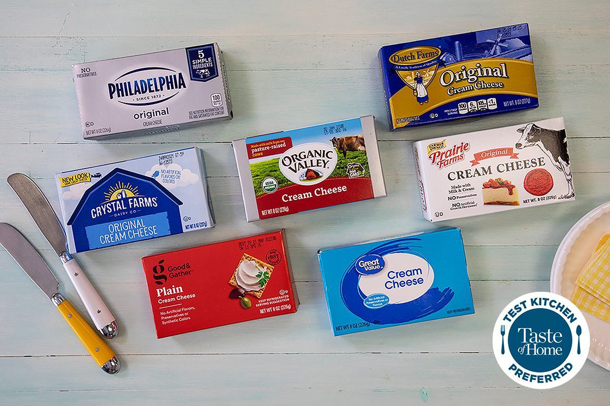 Test Kitchen Preferred the best cream cheese crop