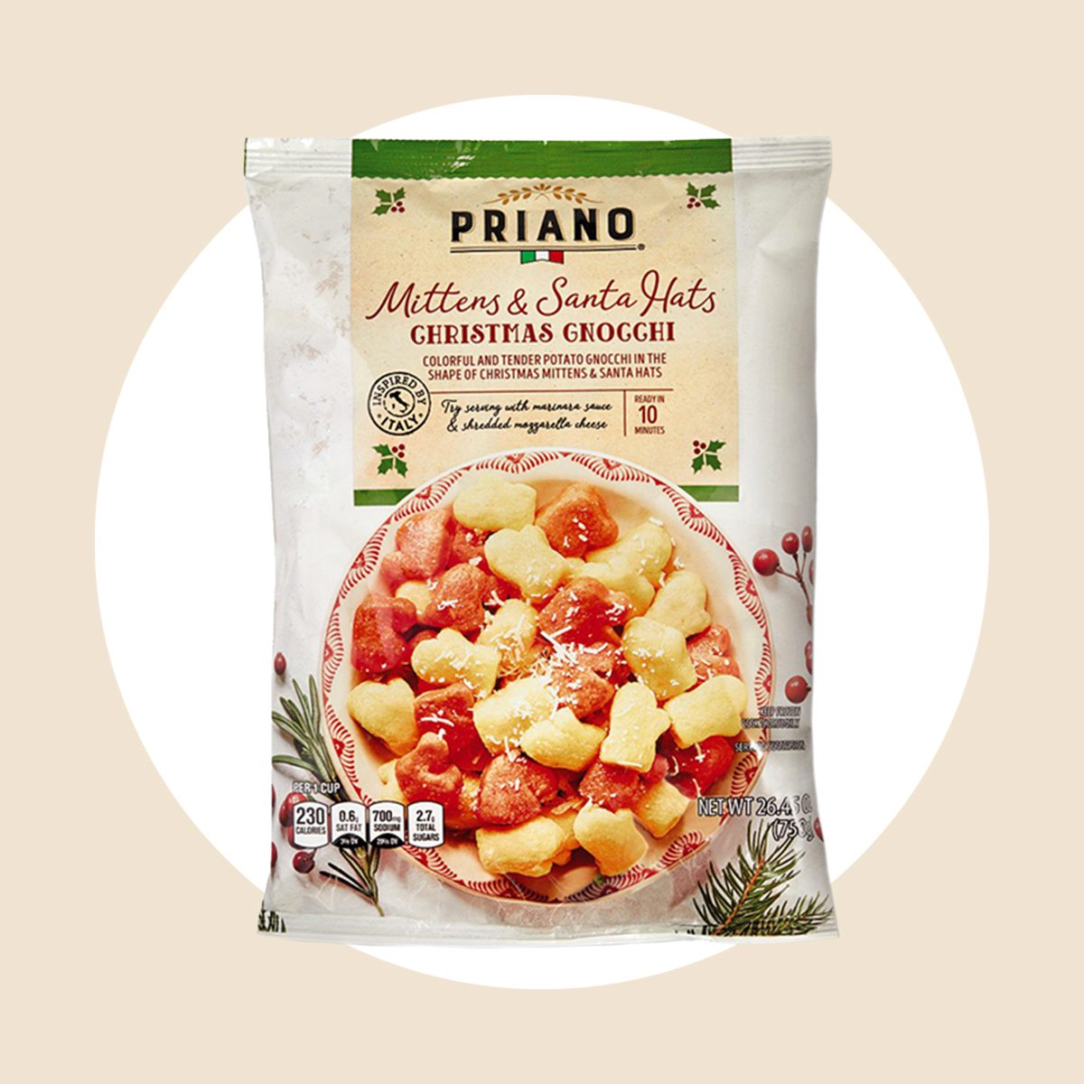 Prian Christmas Gnocci
