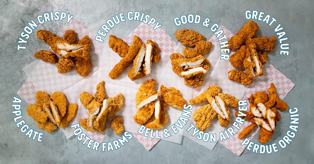 Test Kitchen Preferred the best Chicken tenders crop