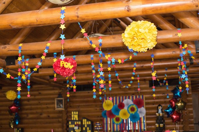 Super Hero Party Garland