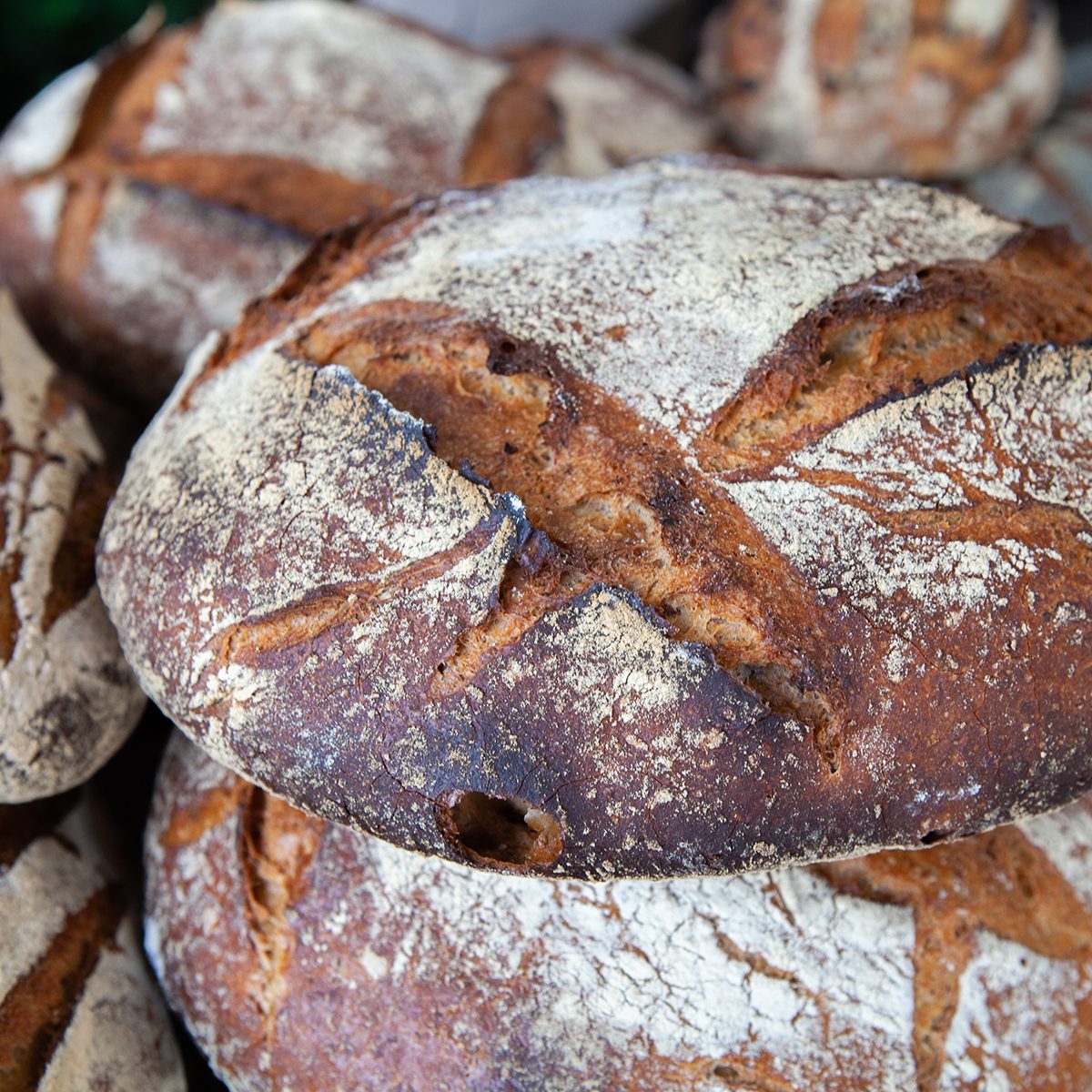 types of french bread Close Up Of Delicious And Freshly Baked Pain De Campagne 