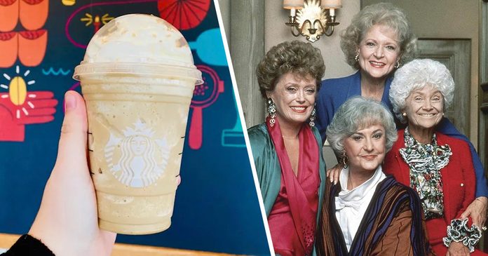 Starbucks Golden Girls Cheesecake Frappuccino from secret menu