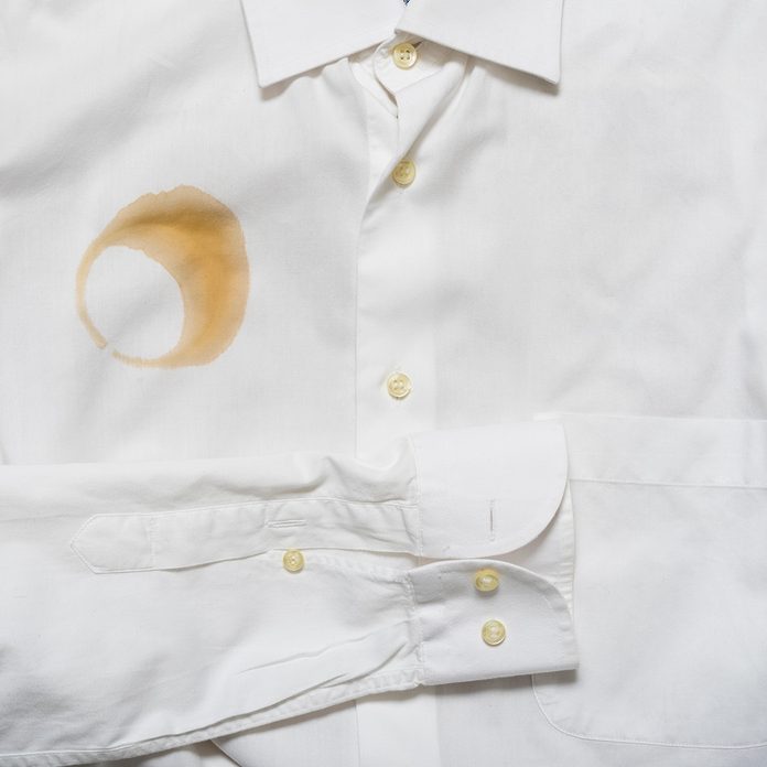 Coffee Stain On A Shirt