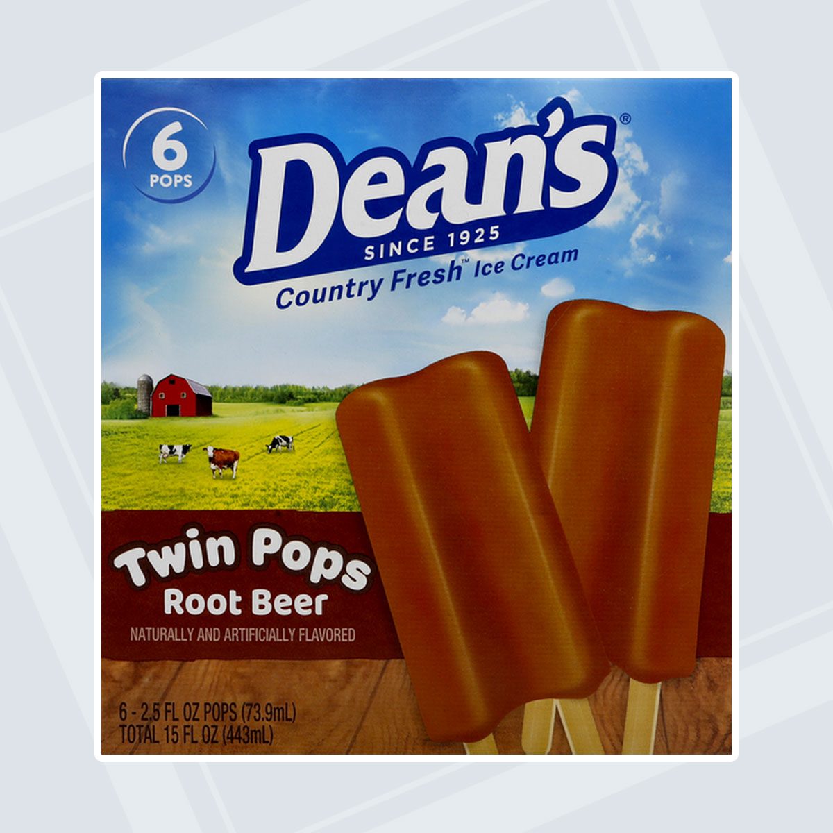 best popsicles Dean S Twin Pops Root Beer 6 Ea