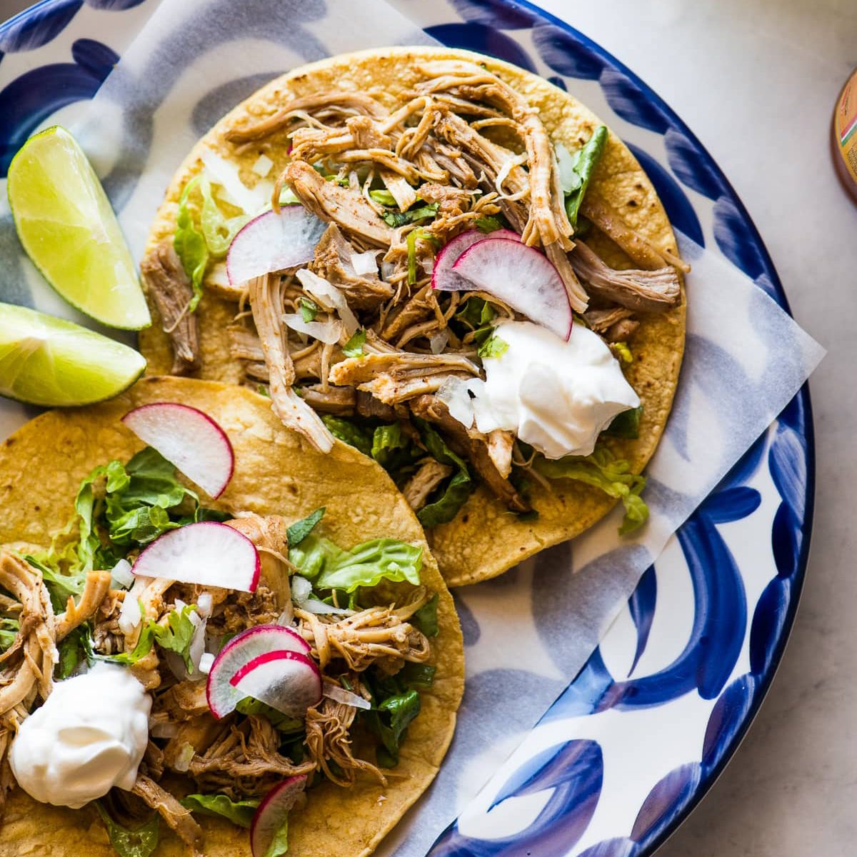 authentic taco recipes Instant Pot Chicken Tacos Small 4