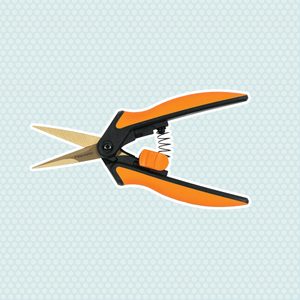 Fiskars 1 75 In Titanium Coated Stainless Steel Micro Tip Pruner