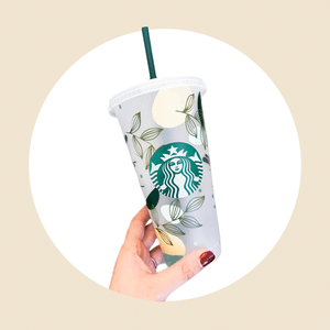 Starbucks Cold Cup With Straw