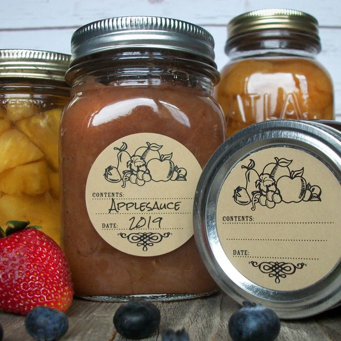 Vegetable Or Fruit Kraft Paper Canning Labels Ecomm Etsy.com