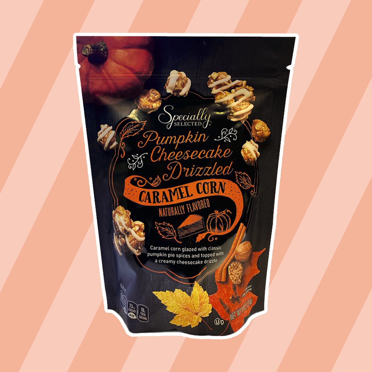 Pumpkin Cheesecake Caramel Corn