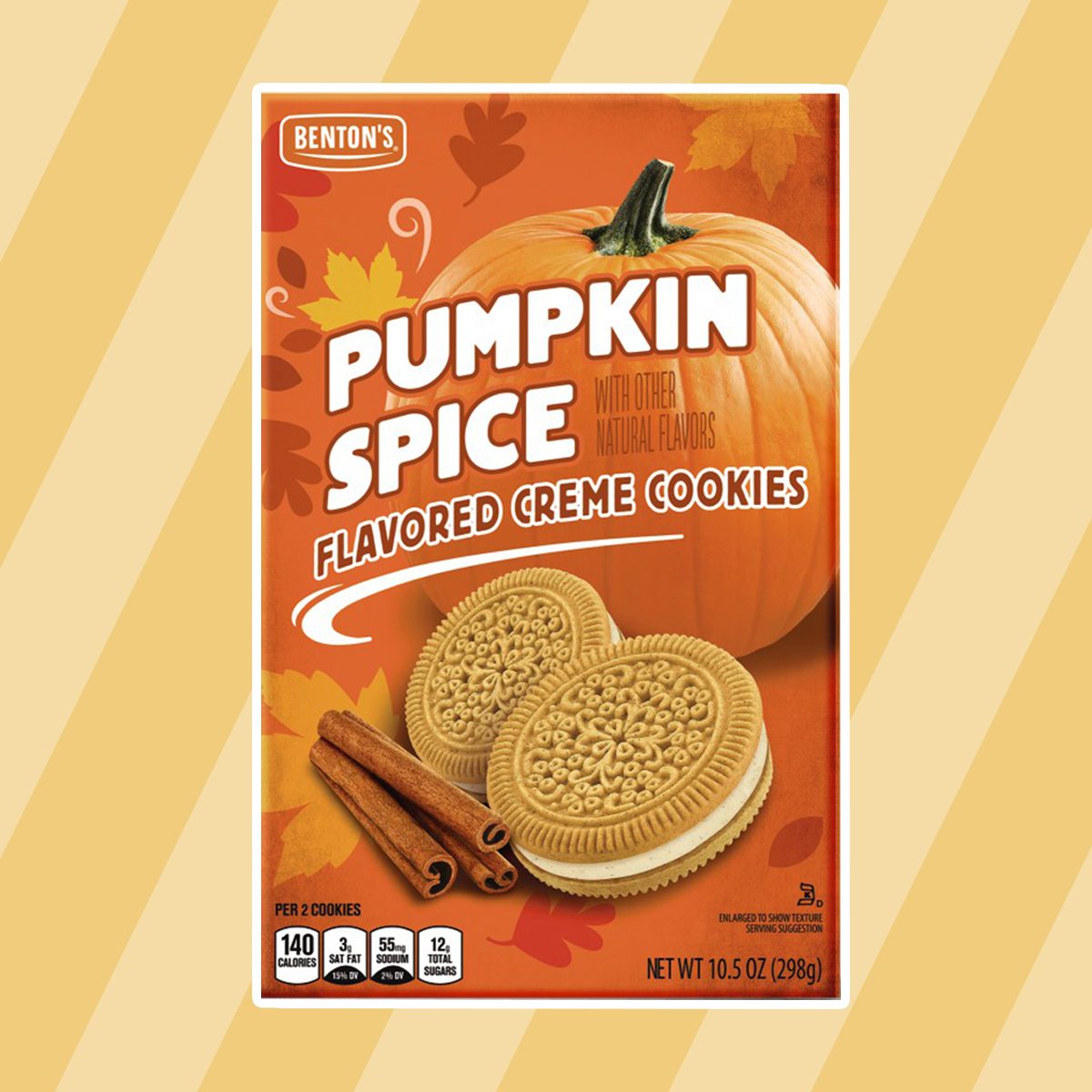 Pumpkin Spice Sandwich Cremes