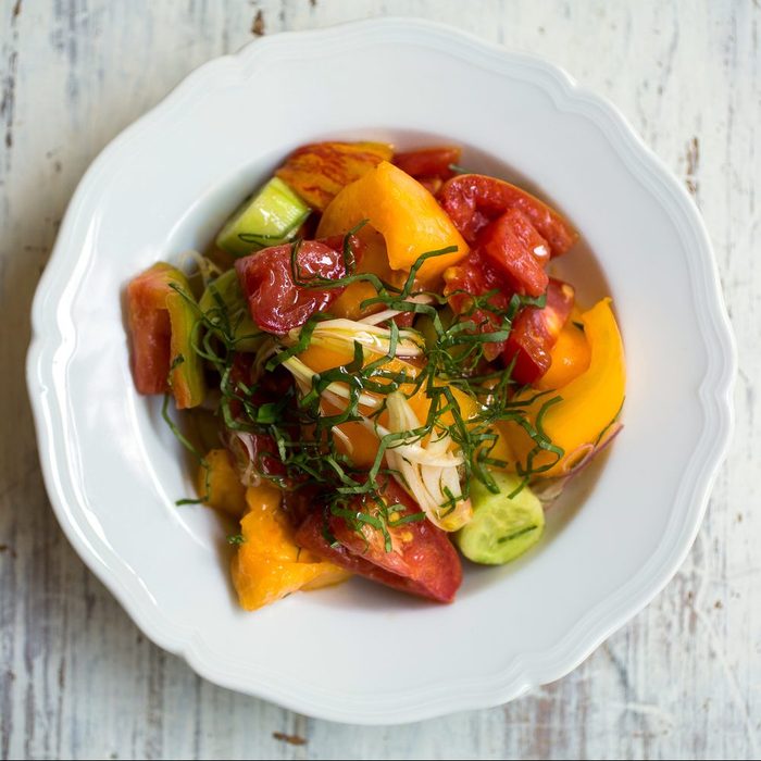 Salad From I Sodi Italian Restaurant New York