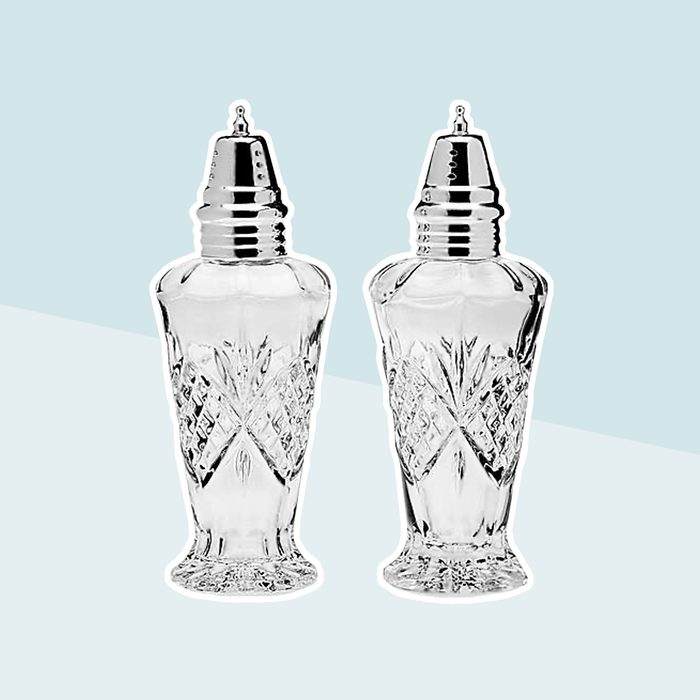 Godinger Dublin Crystal Salt And Pepper Shaker Set