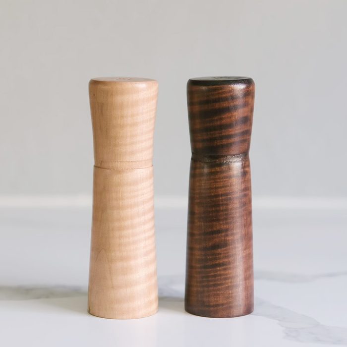 Maple Wood Salt And Pepper Shaker Set