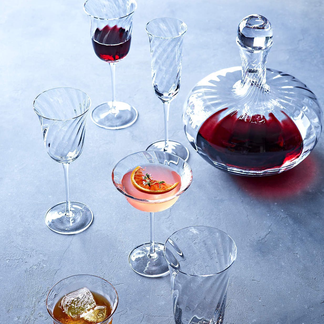 Lucia Tulip Stemware