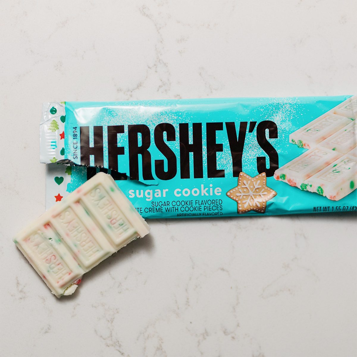 Christmas Snacks Hersheys Sugar Cookie Chocolate Bar
