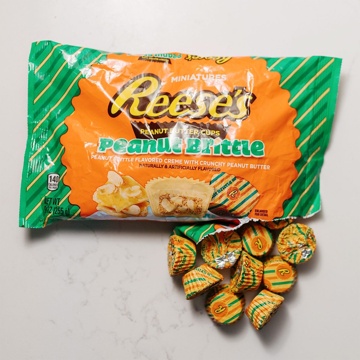 Christmas Snacks Reeses Peanut Brittle Cups