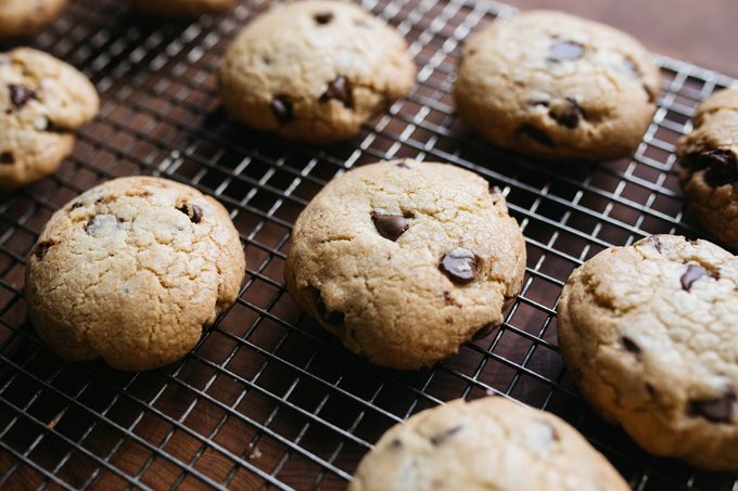 Ghirardelli Chocolate Chip Cookies Cooling Jamie Thrower