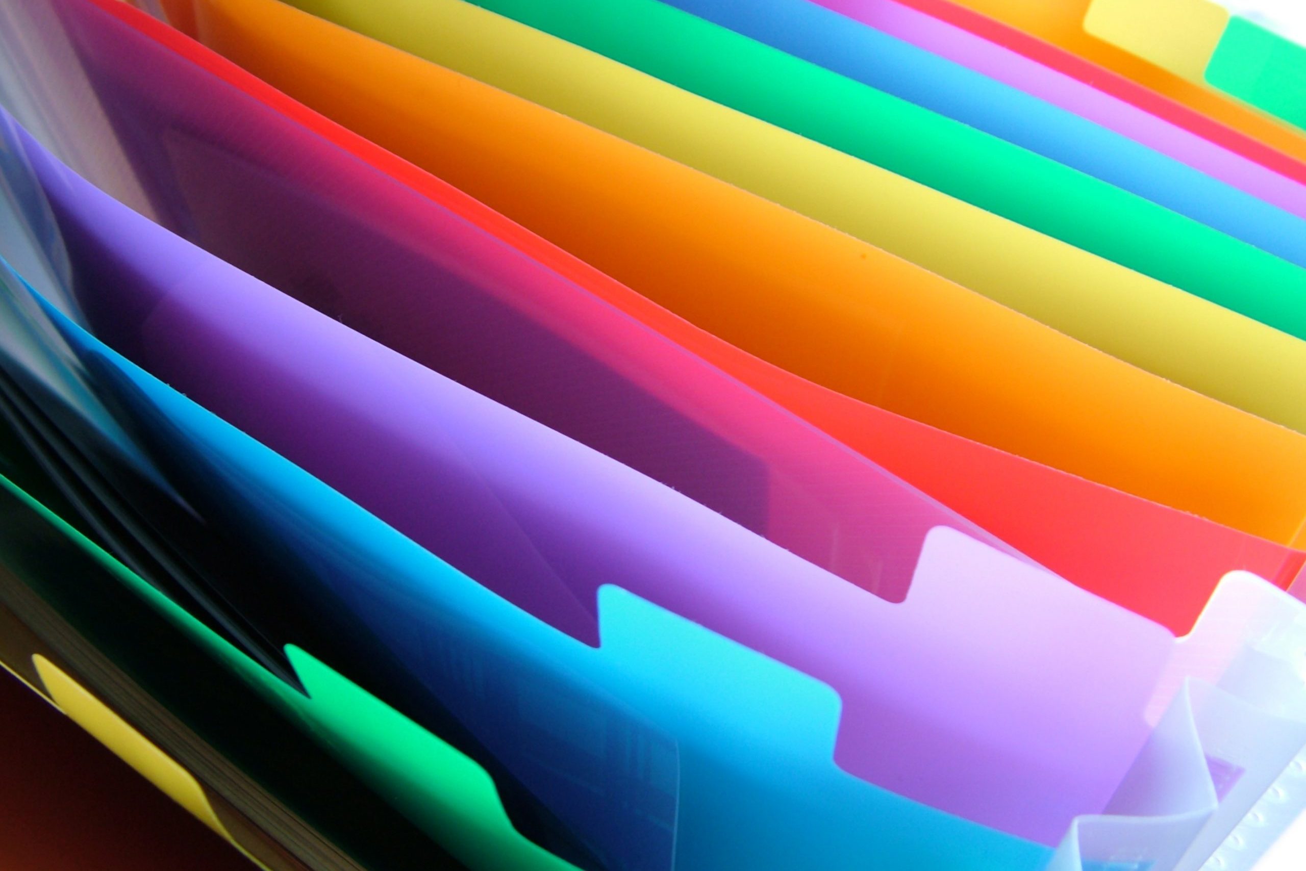 Colorful organizer macro