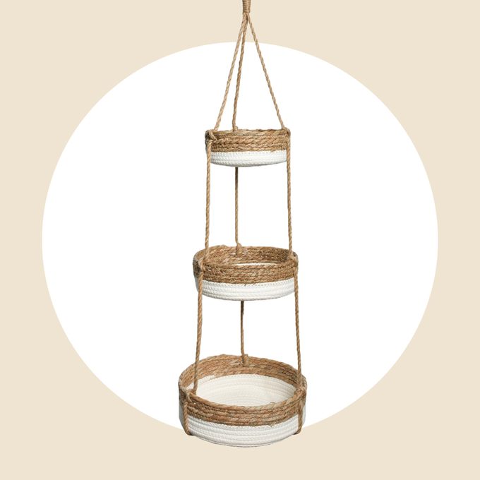 Hanging Cotton Storage Basket Silo Ecomm Via Walmart