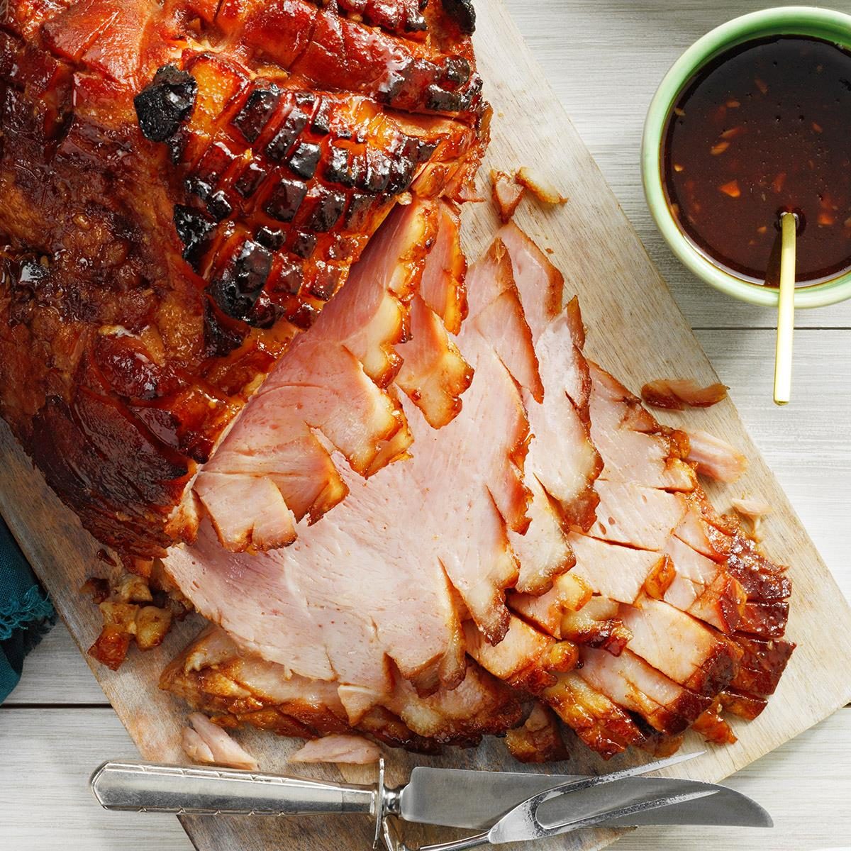 Five Spice Plum-Glazed Ham