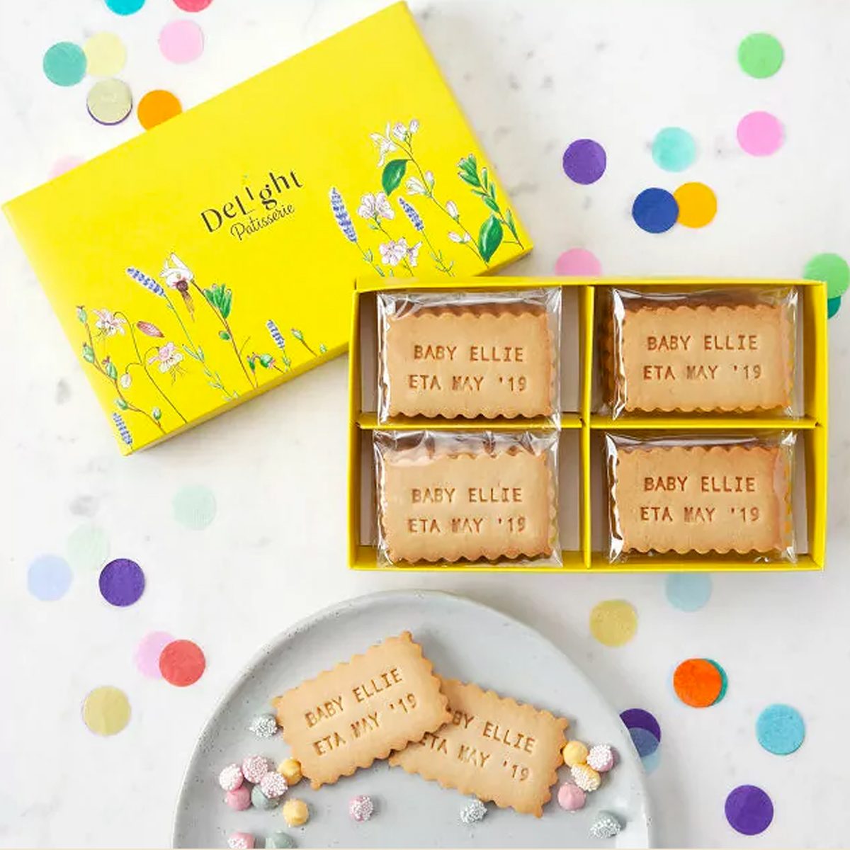 Custom Message Shortbread Cookies