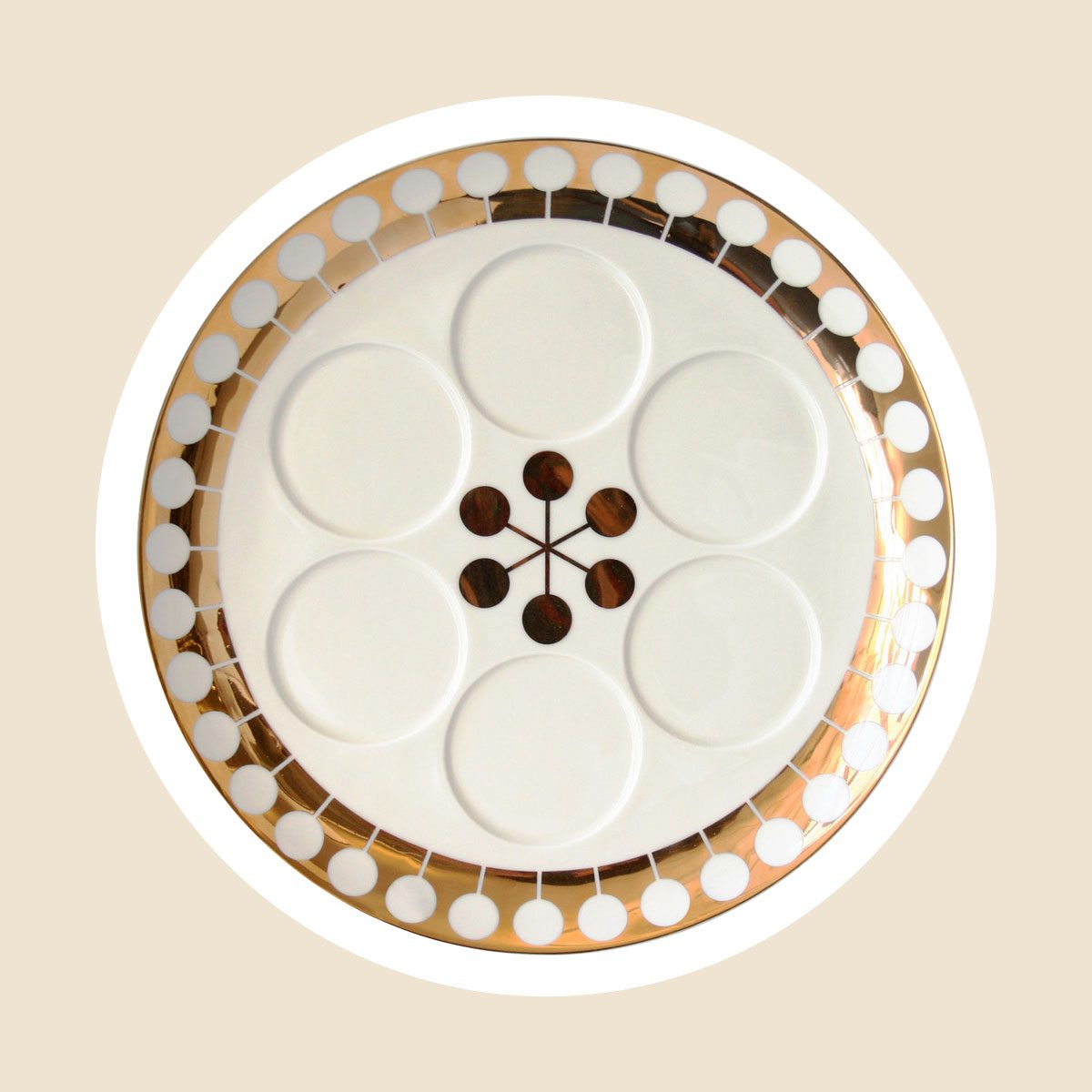 Jonathan Adler Futura Seder Plate