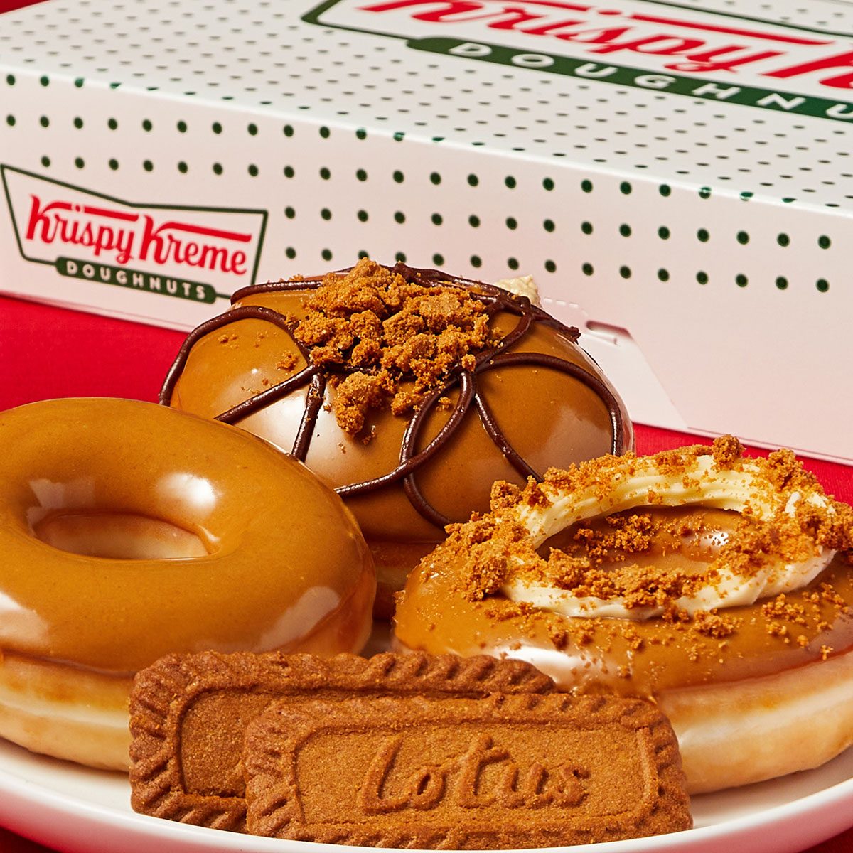 Krispy Kreme Biscoff Doughnuts Courtesy Krispy Kreme 